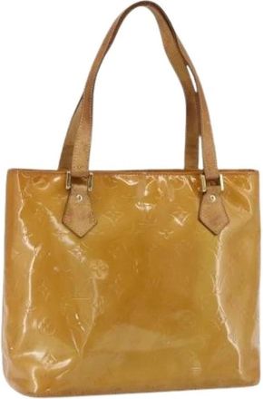 Louis Vuitton Pre-owned Vintage Tote Bag - Dames - Vintage Shopper - Beige - ONE Size - Leer - Vintage