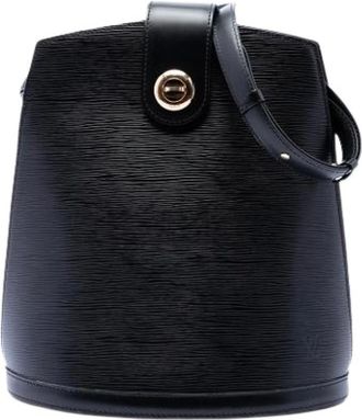 Louis Vuitton Pre-owned Bucket Bags, female, Black, Size: ONE SIZE Pre-owned The Cluny