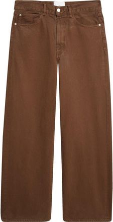 The Elder Statesman Hunter Baggy Jeans in Wenge at Nordstrom, Size 34
