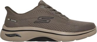 Skechers Uomo, Scarpe, Marrone, 43 1/2 EU, new