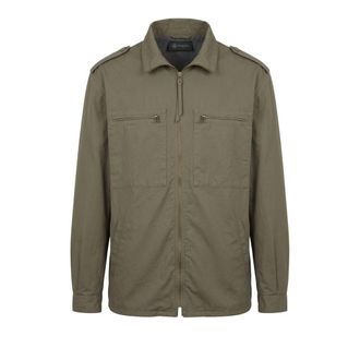 Mr & Mrs Italy Green Polyurethane Men Mens Jacket
