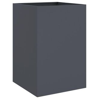 vidaXL Jardinera Acero Gris Antracita 52x48x75 Cm Vidaxl
