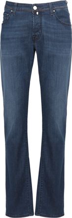 Jacob Cohen Blue Nick Cotton Jeans