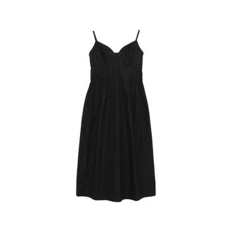 Co Midi Dresses, female, Black, Size: XS 4582Lcsp