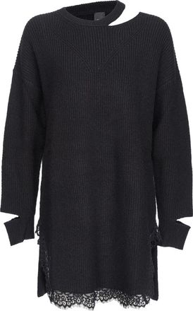 Pinko Distilleria Jurk Art. 104012A238 - Dames - Kleedjes - Zwart - L - Kleedjes