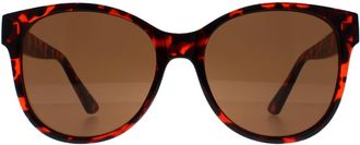 Guess GF0362 52F zonnebril met bruin kleurverloop