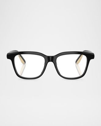 Brunello Cucinelli BC3013 Acetate Pillow Blue Blocking Glasses