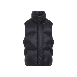 Mordecai Contemporary Black Puffer Waistcoat
