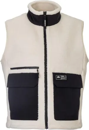 Scott Vest Escape Heritage Pile Fleecegilet f&uuml;r Damen | beige