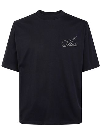 Amiri Cryst Script Logo Lj Skate Tee