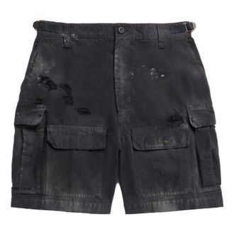 Balenciaga Cargo Shorts Black 746516TKP271000