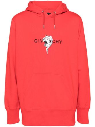 Givenchy Felpa con stampa - Rosso