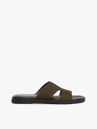 Tommy Hilfiger Premium Leather Cutout Mules