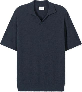 Closed Closed, Polo Shirts, male, Gray, Size: L Polo Shirts