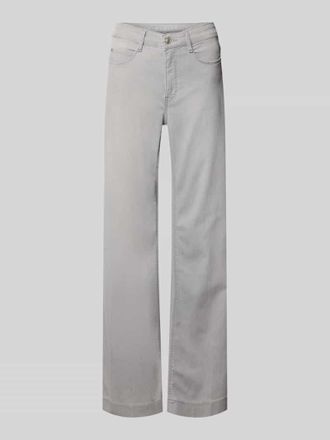 M.A.C Wide Fit Jeans mit Eingrifftaschen in Hellgrau, Gr&ouml;&szlig;e 32/32