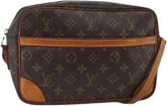 Louis Vuitton Pre-owned Cross Body Bags, female, Brown, Size: ONE SIZE Pre-owned Trocadero 27 Shoulder Bag