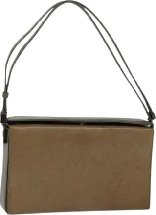 Gucci Pre-owned Shoulder Bags, female, Brown, Size: ONE SIZE Pre-owned Leather handbags