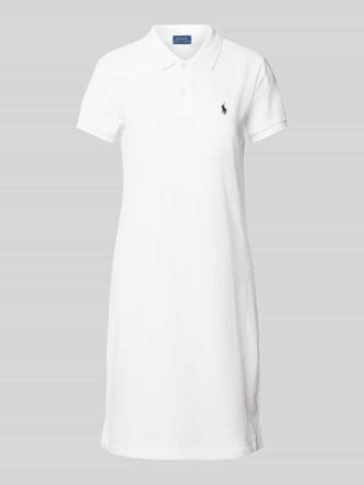 Polo Ralph Lauren Polokleid in Minil&auml;nge in Weiss, Gr&ouml;&szlig;e L