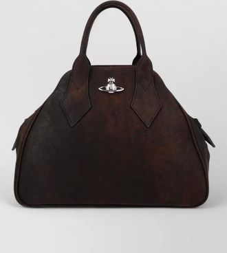 Vivienne Westwood shoulder bag structured shape top handles pockets