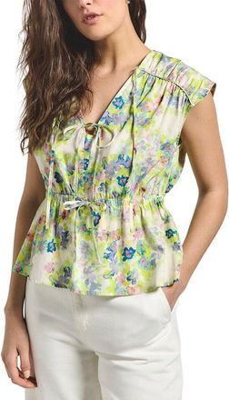 Derek Lam Caroline Double Tie Top