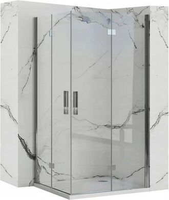 Rea Rea - Mampara De Ducha Molier Chrome Double 80x100