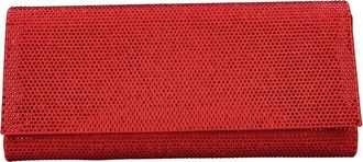 Gedebe Crystal Envelope - Dames - Clutches - Rood - ONE Size - Leer - Tassen