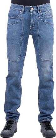 Jeckerson John Slim-fit Jeans - Heren - Slim Fit Jeans - Blauw - W38 - Katoen - Jeans
