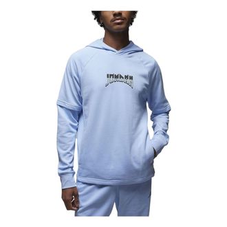 Nike Jordan Air Jordan Dri-FIT Sport Graphic Fleece Pullover Hoodie Royal Tint FB7570-425