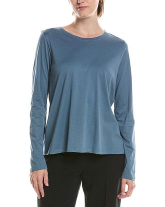 Eileen Fisher Eileen Fisher Petite Round Neck T-Shirt