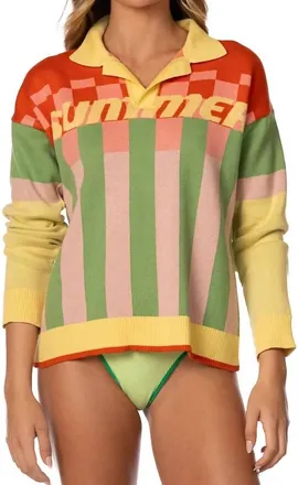 Maaji Soray Pull Over Sweater In Power Play