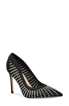 Nine West Feresah Pointed Toe Pump in Black at Nordstrom, Size 10.5