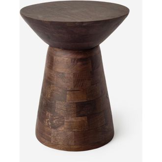 Linea Paralela Linea Paralela - mesa oscura acacia 35,5x35,5x58CM