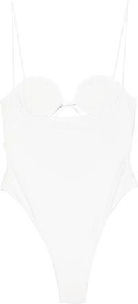 Os&eacute;ree Bridal Shell Swimsuit