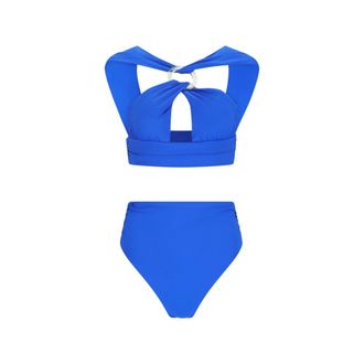 The Attico Dames, Badkleding, Blauw, Maat: M