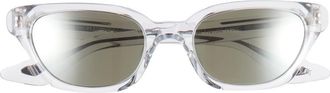 Oliver Peoples x KHAITE 1983C 52mm Cat Eye Sunglasses in Crystal at Nordstrom
