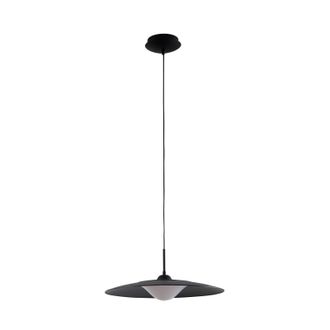 Lucande L&aacute;mpara Colgante foco En Negro De Metal - Lucande