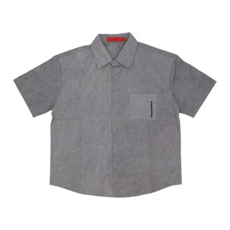 Acupuncture Gray Mens Short Sleeve Shirt