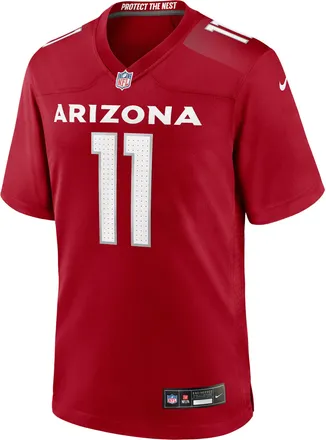 Nike Larry Fitzgerald Arizona Cardinals Retired Nike Mens NFL Game Jersey in Red | 67NM02PJW12-0SJ