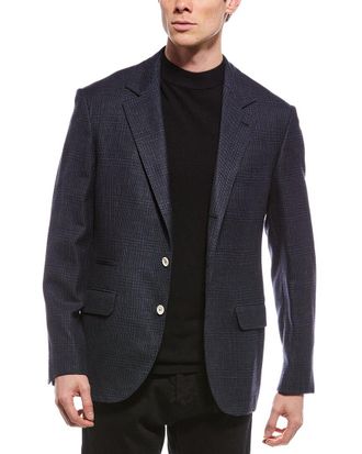 Brunello Cucinelli Wool, Silk, & Linen-Blend Jacket