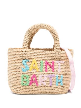 MC2 Saint Barth raffia tote bag - women - Raffia - OS - Neutrals