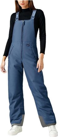 Generic Womens Ski Pants Ski Bibs Ladies Insulated Snowboard Overalls Waterproof Black Snow Pant Trousers Adjustable Snowsuit