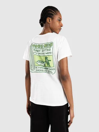 A.Lab World News T-Shirt bianco