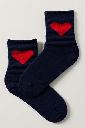 Anthropologie By Anthropologie Love Cashmere Blend Crew Socks