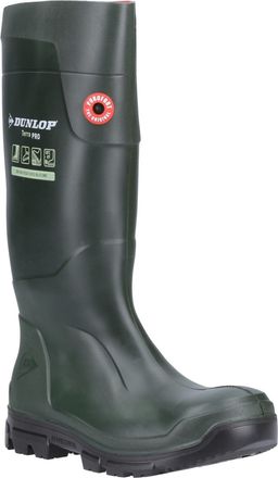 Dunlop Unisex Adult Terra Pro Wellington Boots (Green) - Size UK 10.5