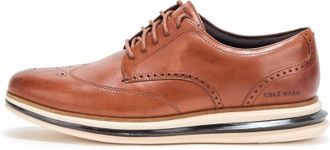 Cole Haan Mens Energy One Wing Oxford Shoes In British Tan/java/ivory