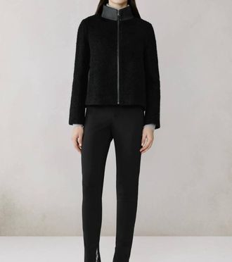 Soia & Kyo Ladies Wool Jacket In Black