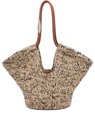 Zimmermann Goldentime Medium Rafia Tote