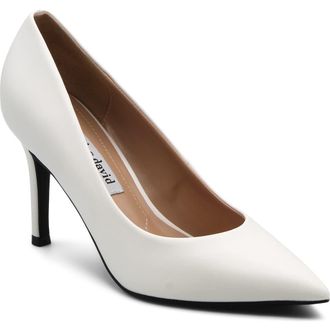 Charles by Charles David Geno Pointed Toe Pump in White at Nordstrom, Size 6.5