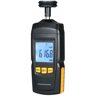 OEM Contador De Velocidad De Contacto Kkmoon, Mide La Velocidad De La L&iacute;nea De Contacto De 0,5 A 19999 Rpm Gm8906, Se Suministra Sin Bater&iacute;as