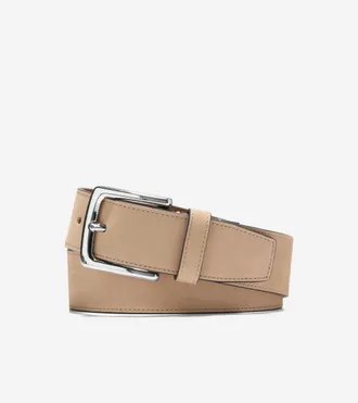 Cole Haan Mens Packwell Belt - Beige Size 32